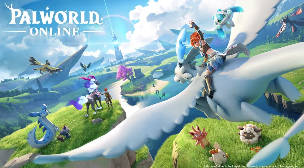 Garena announces Palworld Online, a licensed mobile MMO coming this year