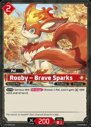 Rooby – Brave Sparks