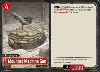 Mounted Machine Gun