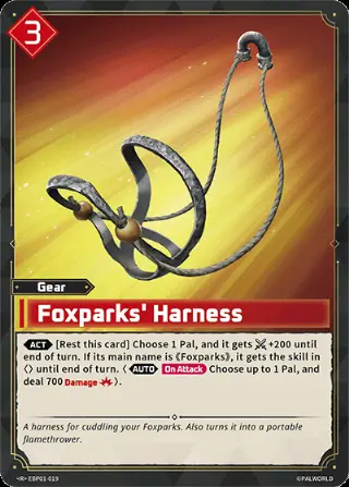 Foxparks' Harness
