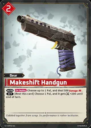 Makeshift Handgun