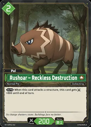 Rushoar – Reckless Destruction