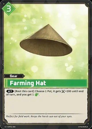 Farming Hat