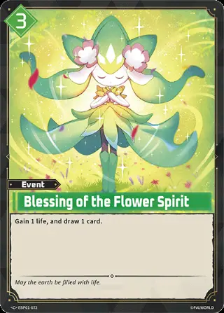Blessing of the Flower Spirit