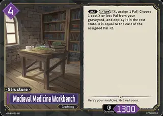 Medieval Medicine Workbench