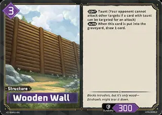 Wooden Wall