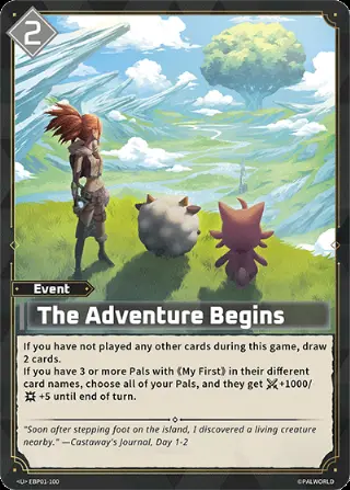 The Adventure Begins