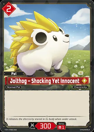 Jolthog – Shocking Yet Innocent