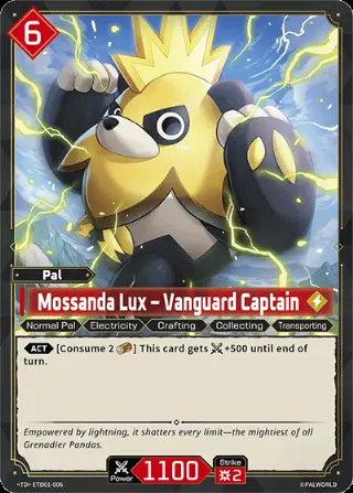 Mossanda Lux – Vanguard Captain