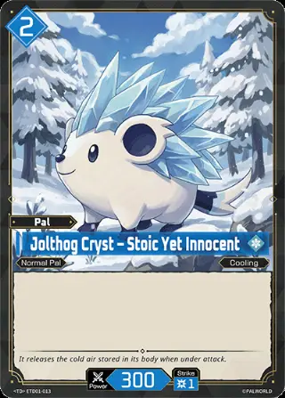 Jolthog Cryst – Stoic Yet Innocent